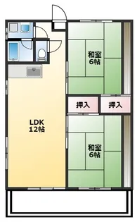 パルテナール・ナカ【1階】の間取り