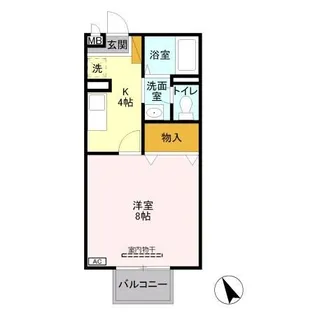 埼玉県さいたま市北区日進町2【アパート】の間取り