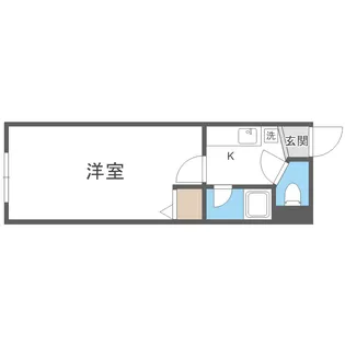 ラ・シャトーレイン【4階】の間取り