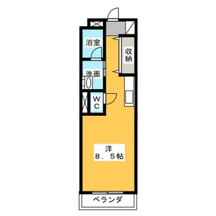 ドリーミー静【1階】の間取り