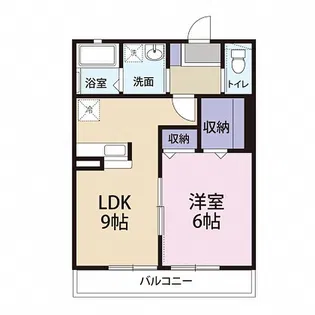 フジハイム【1階】の間取り