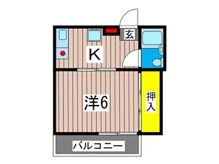 エクセレントハイムタカトリ【2階】の間取り