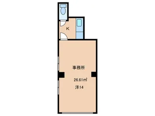 時山北陽マンション【1階】の間取り