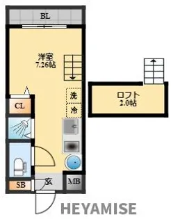 プランドールNK【1階】の間取り