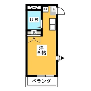 エンジェルハイツ【2階】の間取り