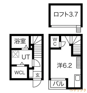グランステート上名古屋の間取り