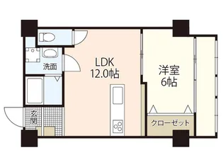 ネットビル10【2階】の間取り