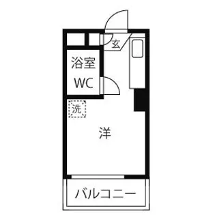 リビース湊川【3階】の間取り