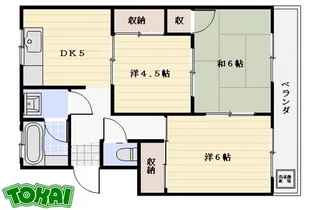 メゾン松阪【3階】の間取り