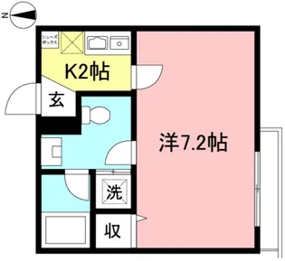 Costa Del Sol【2階】の間取り