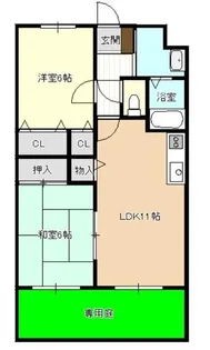 リベルテ曳馬【1階】の間取り