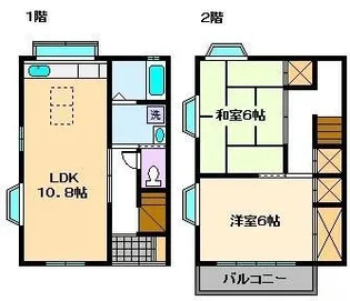 東京都足立区中央本町3【一戸建】の間取り