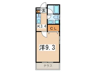 Sencia Yokohama【1階】の間取り