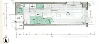 東京都豊島区目白2【マンション】の間取り