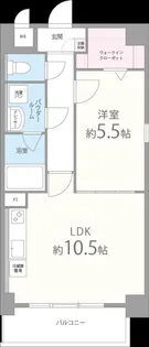 福岡県久留米市東櫛原町【マンション】の間取り