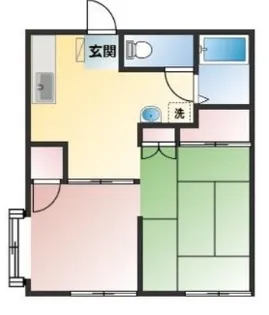 ファミーユM【2階】の間取り