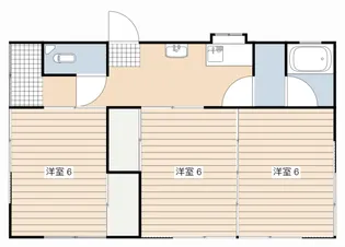 静岡県袋井市久能【一戸建】の間取り