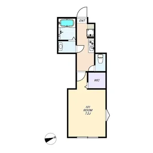 クレオ桜台【1階】の間取り