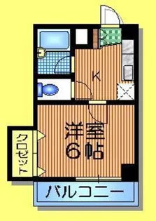 ドミールY・M【3階】の間取り