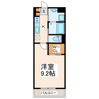 熊本県熊本市南区城南町さんさん2【マンション】の間取り
