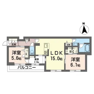 セントリビエ【2階】の間取り