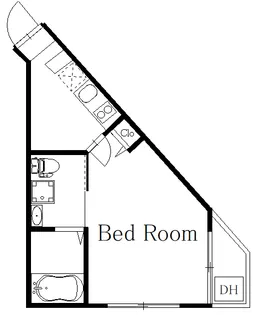 VERT COURT OGIKUBO【1階】の間取り