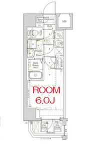 神奈川県横浜市南区白妙町3【マンション】の間取り