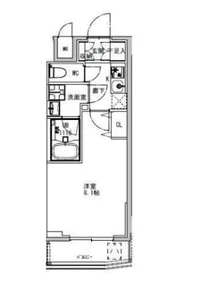 東京都墨田区石原1【マンション】の間取り