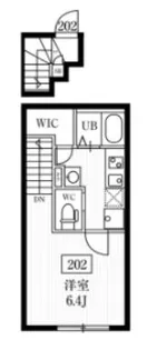 東京都板橋区大谷口1【アパート】の間取り
