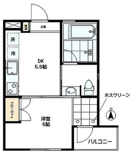つばめはうす【2階】の間取り
