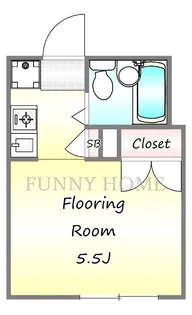東京都豊島区西巣鴨4【マンション】の間取り