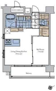 東京都大田区大森北1【マンション】の間取り