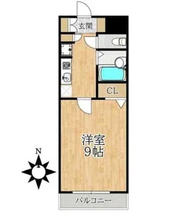 リヴェール葛西【1階】の間取り