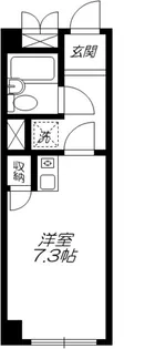 高輪アサヒハイム【3階】の間取り
