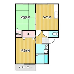 リヴェール・ヴィラ【1階】の間取り