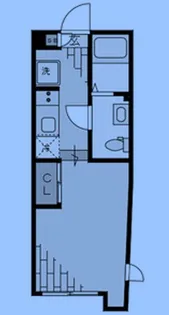 東京都文京区本駒込1【マンション】の間取り