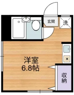 パールフラッツ【1階】の間取り