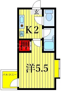 プレシャス西葛西【1階】の間取り