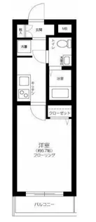 プレール・ドゥーク品川御殿山【2階】の間取り