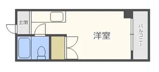 ヴィラ中村【4階】の間取り