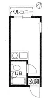 東京都品川区北品川3【マンション】の間取り
