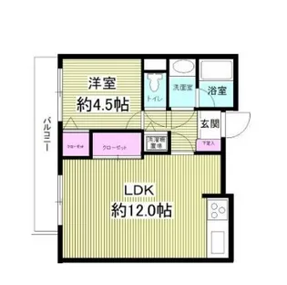 グランバリュー羽田【2階】の間取り