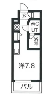 クラリッサ川崎ルーナ【5階】の間取り