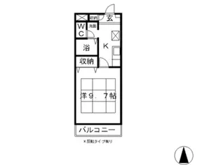 フォルテッシモ二子【2階】の間取り