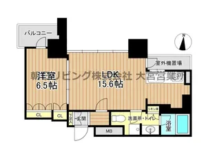 埼玉県さいたま市大宮区下町3【マンション】の間取り