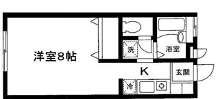 ヴェルドミール A【2階】の間取り