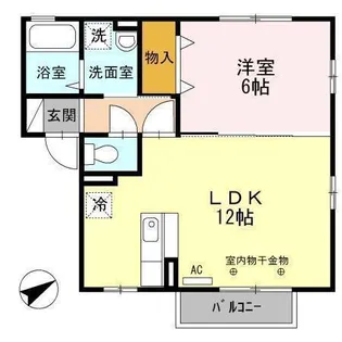 フィーノIII【2階】の間取り