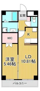 サザンクロス【7階】の間取り