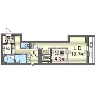 アレグリア【2階】の間取り