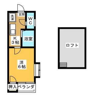 プルミエ【1階】の間取り